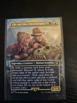 Ellie and Alan, Paleontologists (Borderless) Universes Beyond: Jurassic Park - Image 1