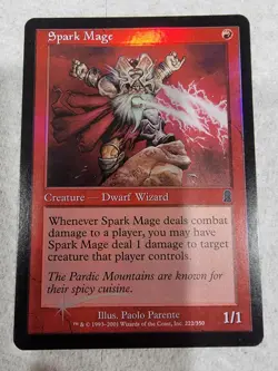 Magic the Gathering: Spark Mage Odyssey Foil Uncommon 222/350 - Image 1