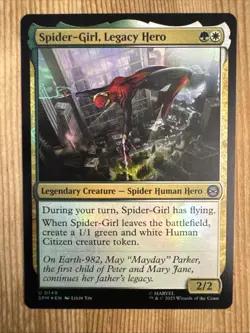 Spider-Girl, Legacy Hero - Foil - SPM - MTG - EN - NM - 0149 - Image 1