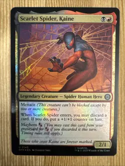 Scarlet Spider, Kaine - Foil - SPM - MTG - EN - NM - 0143 - Image 1