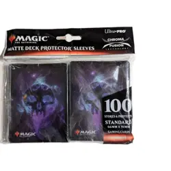 Ultra Pro Chroma Fusion Celestial Lands Matte Protector Sleeves for MTG - Swamp - Image 1