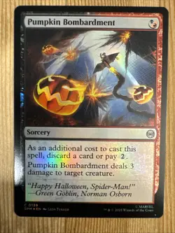 Pumpkin Bombardment - Foil - SPM - MTG - EN - NM - 0139 - Image 1