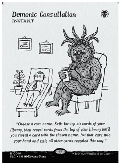 Demonic Consultation Secret Lair Countdown Kit - Image 1