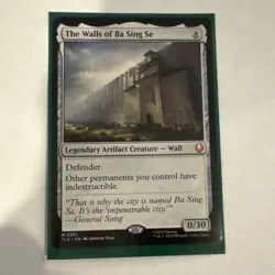 The Walls of Ba Sing Se #261 Near Mint Avatar: The Last Airbender TLA Magic MTG - Image 1