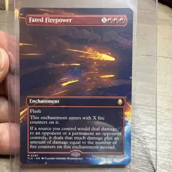 Magic: The Gathering Avatar The Last Airbender Fated Firepower 0297 Borderless - Image 1