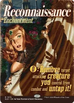 Reconnaissance Non-Foil MTG Secret Lair Hard Boiled Thrillers English NM-Mint - Image 1