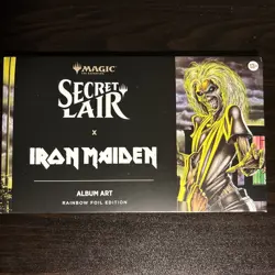 Secret Lair x Iron Maiden: Album Art Rainbow Foil Edition (2025) Sealed New MTG - Image 1