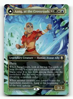 Aang, at the Crossroads (Borderless) 304 Foil R Avatar: The Last Airbender - Image 1