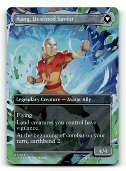 Aang, at the Crossroads (Borderless) 304 Foil R Avatar: The Last Airbender - Image 2