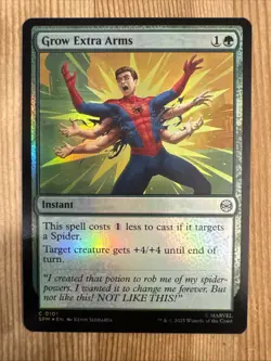 Grow Extra Arms - Foil - SPM - MTG - EN - NM - 0101 - Image 1