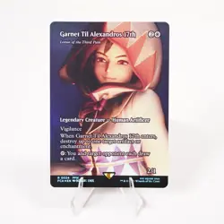 Garnet Til Alexandros 17th Loran of the Third Path Foil 24 FCA MTG NM See Video - Image 1