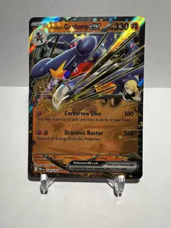 Cynthia's Garchomp ex Double Rare 104/182 Pokemon - SV10: Destined Rivals NM - Image 1