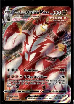 Pokemon Single Strike Urshifu VMAX 086/163 Battle Styles Holo Rare - Image 1
