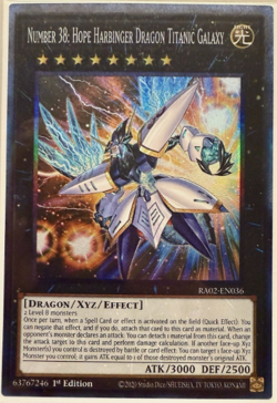 Pokemon - Number 38: Hope Harbinger Dragon Titanic Galaxy - EN036 Collector's R - Image 1