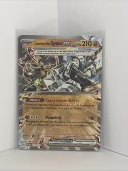 Cornerstone Mask Ogerpon EX 112/167 Twilight Masquerade Pokemon NM-MINT - Image 1