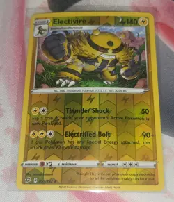 SWSH02: Rebel Clash #059/192 Electivire Rare Reverse Holo - Image 1