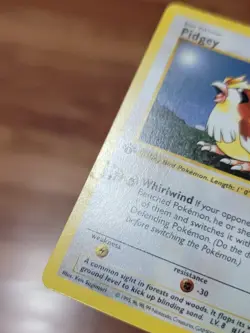 Pidgey 57/102 | Base Set | 1ST EDITION SHADOWLESS | Vintage Pokemon TCG | PL - Image 2