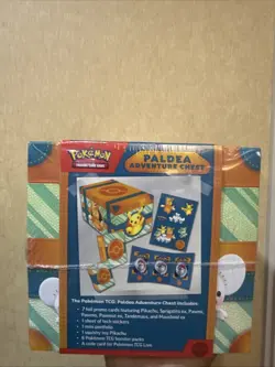 POKEMON PALDEA ADVENTURE CHEST SEALED - Image 3