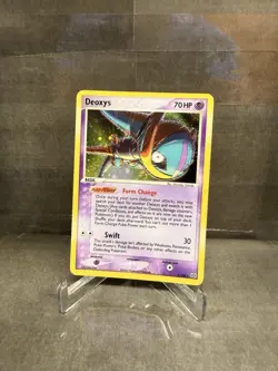 Pokemon TCG Deoxys 2/106 Rare Holo EX Emerald Card - Image 1