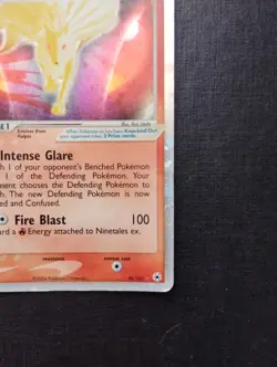 Pokemon card Ninetales EX 96/101 holo | Ex Hidden Legends | ENG (LP) - Image 3