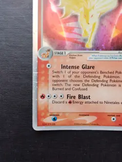 Pokemon card Ninetales EX 96/101 holo | Ex Hidden Legends | ENG (LP) - Image 4