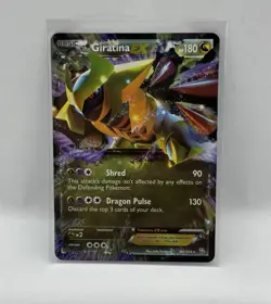 Pokemon Giratina EX TCG Holo Ultra Rare Card 92/124 Dragons Exalted LP - Image 1