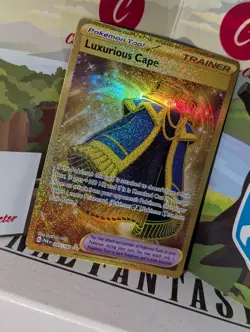 Pokemon Card Luxurious Cape 265/182 Paradox Rift Secret Rare Trainer Near Mint - Image 1