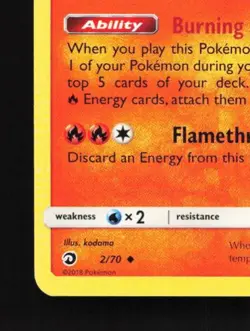 Charmeleon 2/70 LP Dragon Majesty English Pokemon Card TCG - Image 2