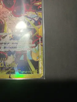 Monkey.D.Luffy OP10-118 SEC Secret Rare Luffy One Piece TCG Card Game NM/M - Image 4