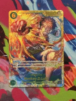 Monkey D. Luffy OP13-118 Secret Carrying on His Will ONE PIECE Card Game english - Image 1