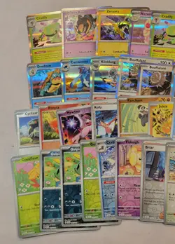 2024 Pokemon Stellar Crown Base Holo & Reverse Foil Lot Of 50 Cards NM TCG Bulk - Image 2