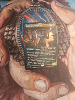 Stella Lee, Wild Card (Borderless) Commander: Outlaws of Thunder Junction... - Image 1