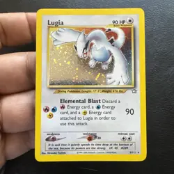 Pokemon TCG Lugia Neo Genesis Holo Rare Card 9/111 - Image 3