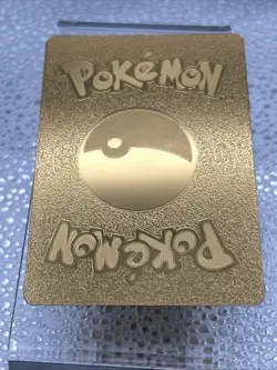 Mewtwo & Mew GX - Tag Team - Gold Foil Pokemon Card Fan Art Card - Image 2