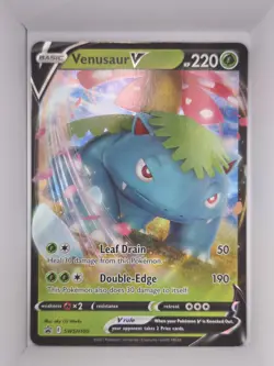 Venusaur V - Holo Promo SWSH: Sword & Shield Promo Cards SWSH100 Pokemon TCG NM - Image 1