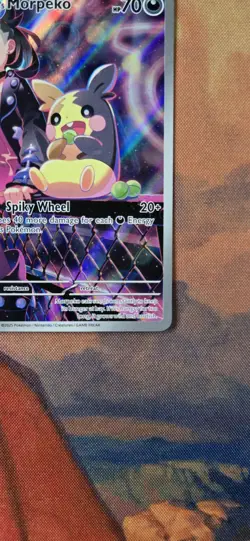 Marnie's Morpeko 206 SV Promo Illustration Rare NM Pokemon TCG Card - Image 4
