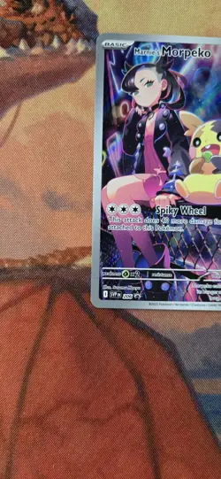 Marnie's Morpeko 206 SV Promo Illustration Rare NM Pokemon TCG Card - Image 5