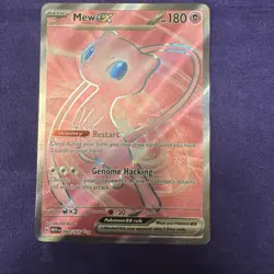 Pokemon TCG Scarlet & Violet 151 Mew EX Ultra Rare Holo Card 193/165 - Image 1