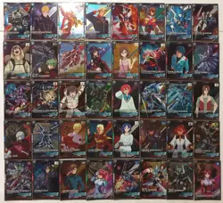 Lot of 40 Japanese Mobile Suit Gundam Arsenal Base Rare Card set - Image 1