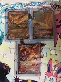 Team Rocket Destined Rivals Moltres Ultra Premium Collection 3 Promo Cards Only - Image 1