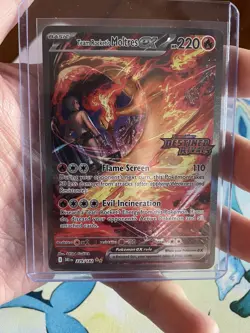 Team Rocket Destined Rivals Moltres Ultra Premium Collection 3 Promo Cards Only - Image 3