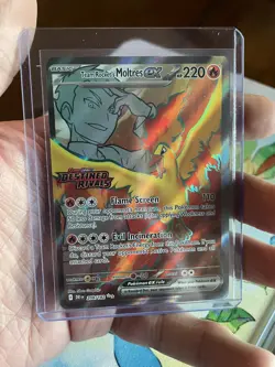 Team Rocket Destined Rivals Moltres Ultra Premium Collection 3 Promo Cards Only - Image 5
