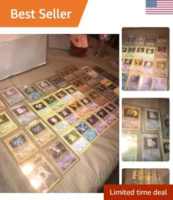 Exclusive 1999 Pokemon Card Collection: 50 Unique Cards + Holographic Guarantee - Image 1