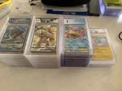 Pokemon Slab Lot *ENGLISH MODERN* 45 Graded Cards PSA/CGC/HGA 2013-2023 - Image 1