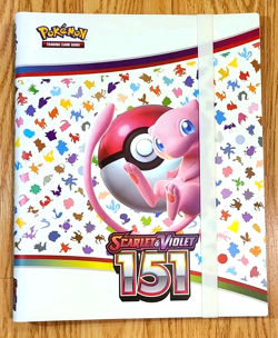 New/Mint Pokemon Card Game Scarlet & Violet 151 MEW BINDER ONLY 20 Page Book_6 - Image 1
