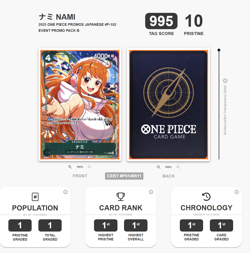 [PRISTINE 995] TAG 10 One Piece McDonald’s 2025 Promo Card Game Japanese Nami - Image 3