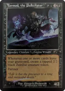 Tormod, the Desecrator (Retro Frame) -Foil Near Mint MTG Secret Lair - Image 1