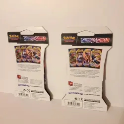 2 X Pokemon Sword And Shield 10 Card Per Booster Pack - Image 3