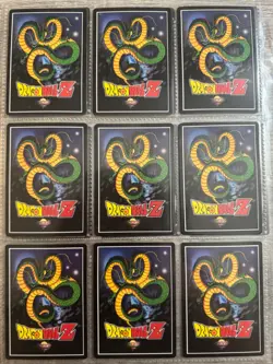 Dragon Ball Z CCG Score Card Lot Saiyan Saga Era Goku, Vegeta, Krillin, Holos - Image 4