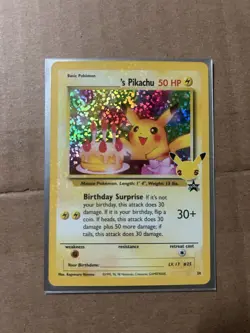 Birthday Pikachu 24/53 Holo Rare 25th Celebrations Classic - Pokemon Card - Image 1